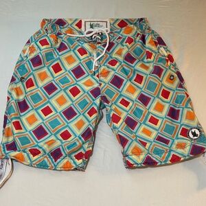 Men's Flow Society Lacrosse Board Shorts Size M